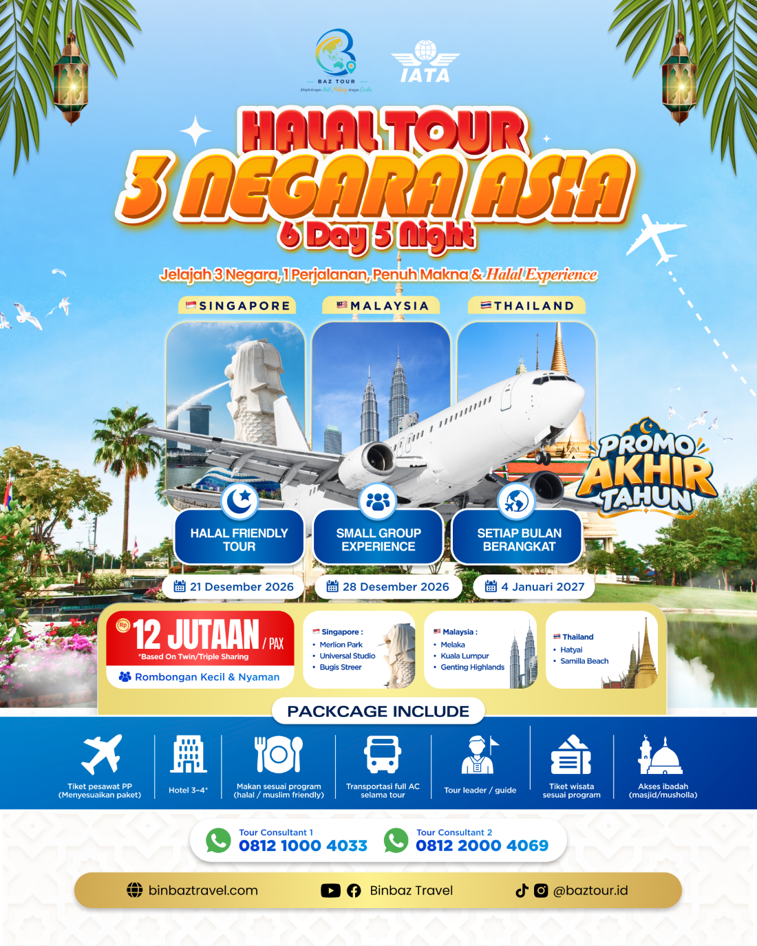 Halal Tour 3 Negara Asia